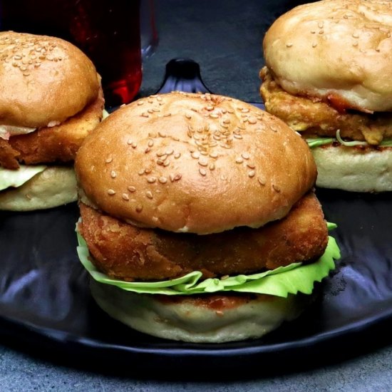 Easy and Quick Paneer Burger Recipe