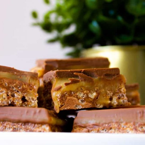 Gooey Mars Bar Slice