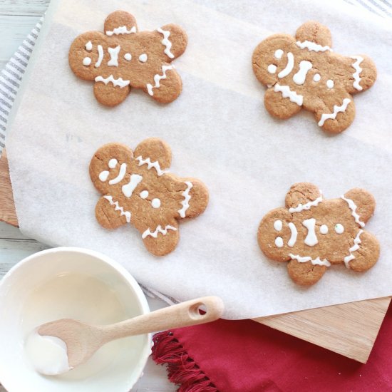 Soft and Chewy Gingerbread Cookies