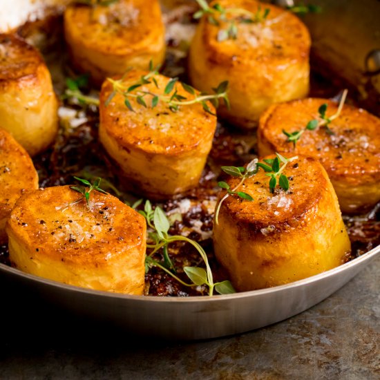 Fondant Potatoes