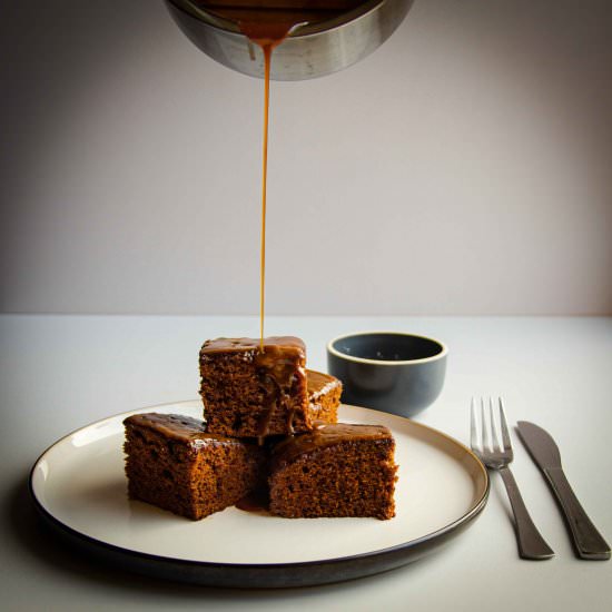 Salted Caramel Sticky Toffee Puddin