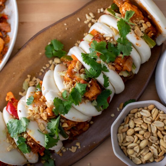 Spicy Chilli Garlic Tofu Bao