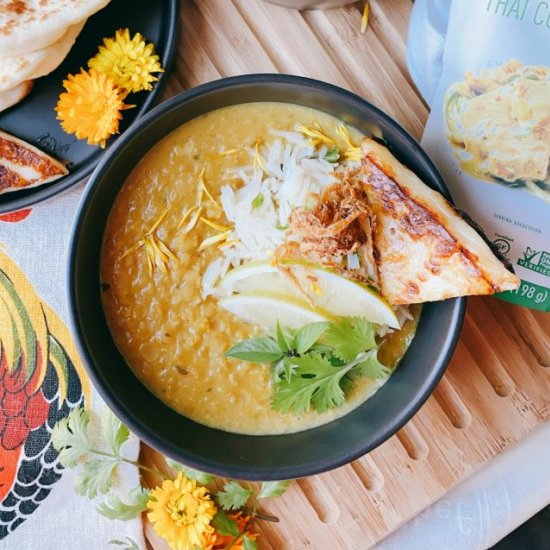 Thai Coconut Lentil Soup