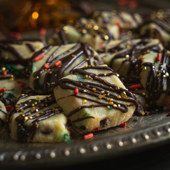 Two-Bite Shortbread Cookies