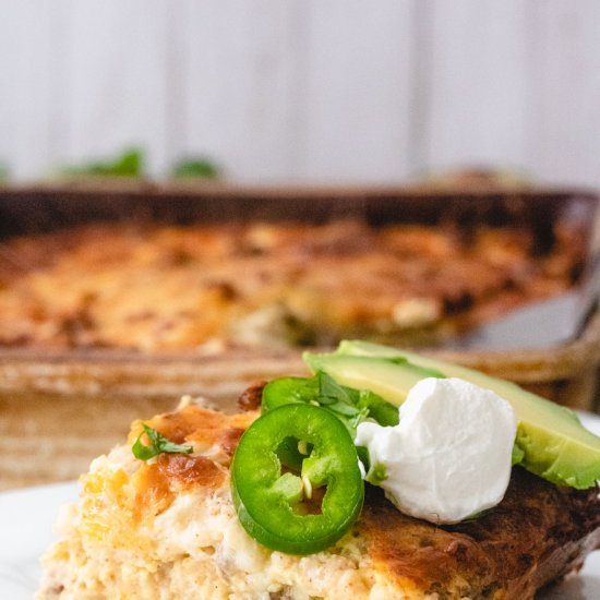 Southwest Breakfast Casserole