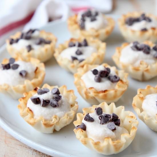 Mini Cannoli Cups