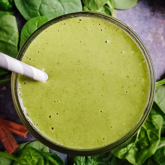 Creamy Vegan Green Smoothie