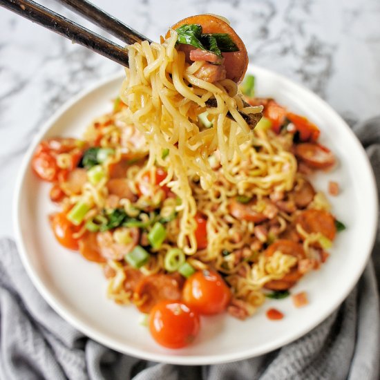 Chorizo Noodles