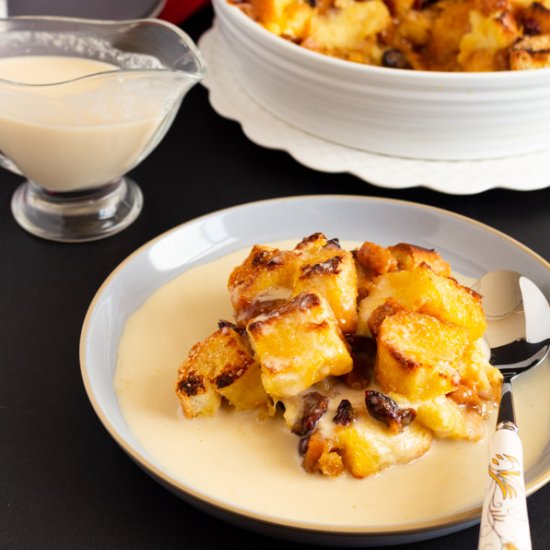 Orange Caramel Bread Pudding