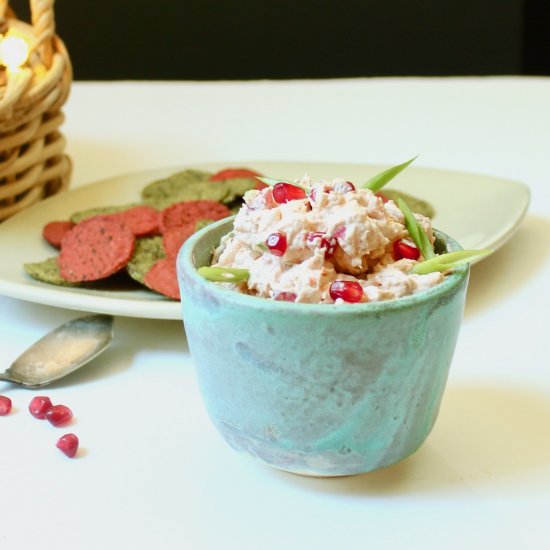 Shrimp and Pomegranate Spread