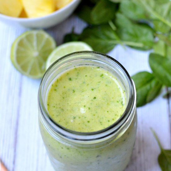 Pineapple Spinach Smoothie