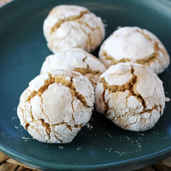 Brown-Butter Crinkle Cookies