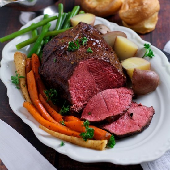 Perfect Slow Roast Beef