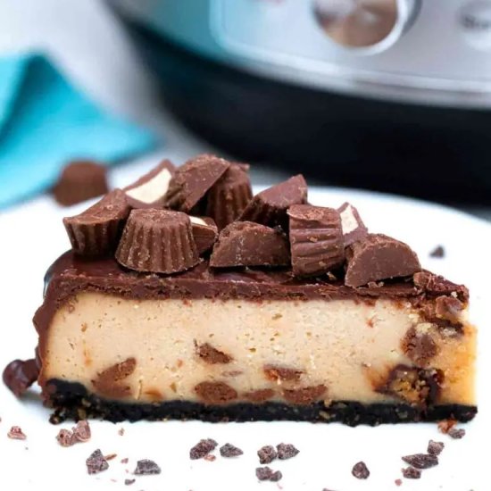 InstantPot Peanut Butter Cheesecake