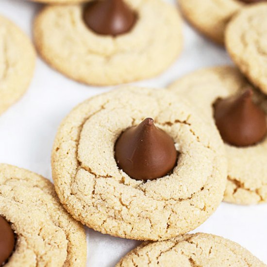 Chewy Peanut Butter Blossoms