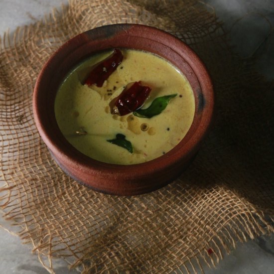 Vendakkai mor kuzhambhu recipe