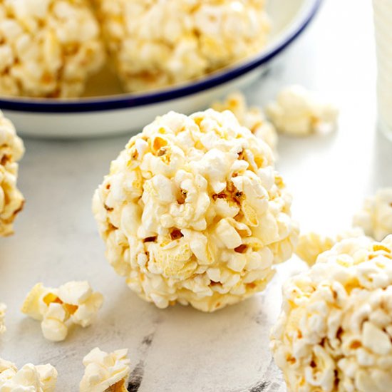 Marshmallow Popcorn Balls