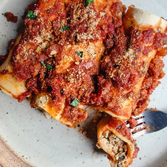 vegan cannelloni