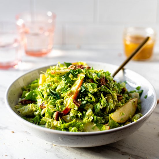 Vegan Brussel Sprout Salad