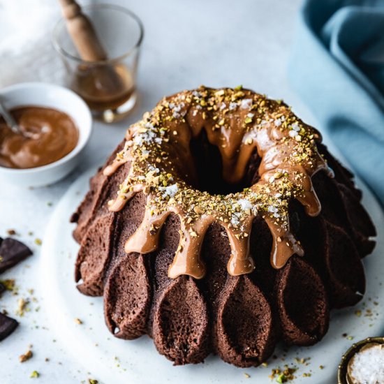 Mexican Hot Chocolate Bundt Cake