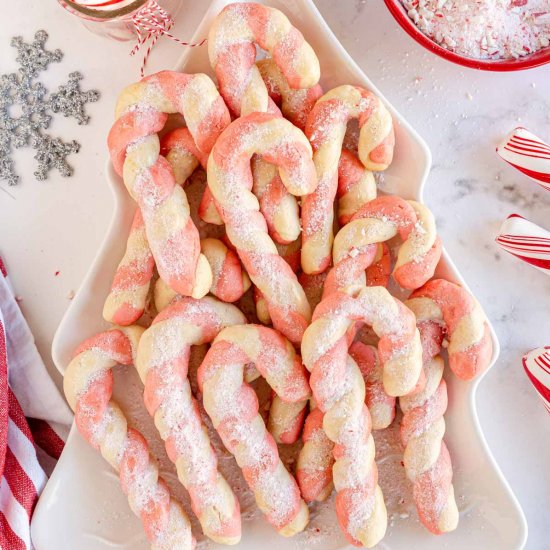 Candy Cane Cookies