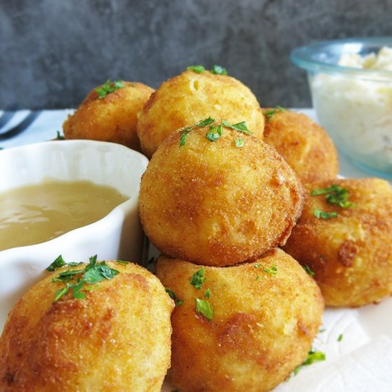 Stuffed Potato Balls