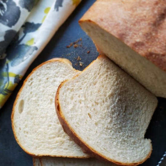 Basic white sandwich bread