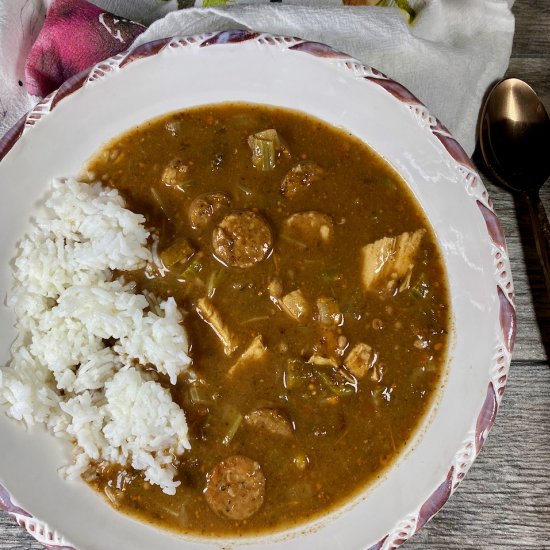 Chicken Andouille Sausage Gumbo