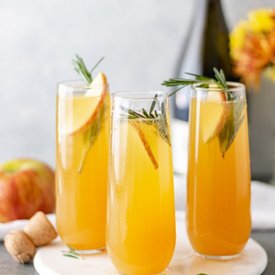 Apple Cider Mimosa