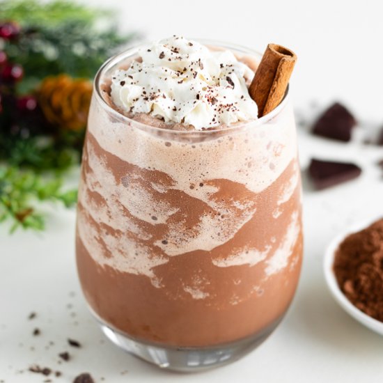 Vegan Frozen Hot Chocolate