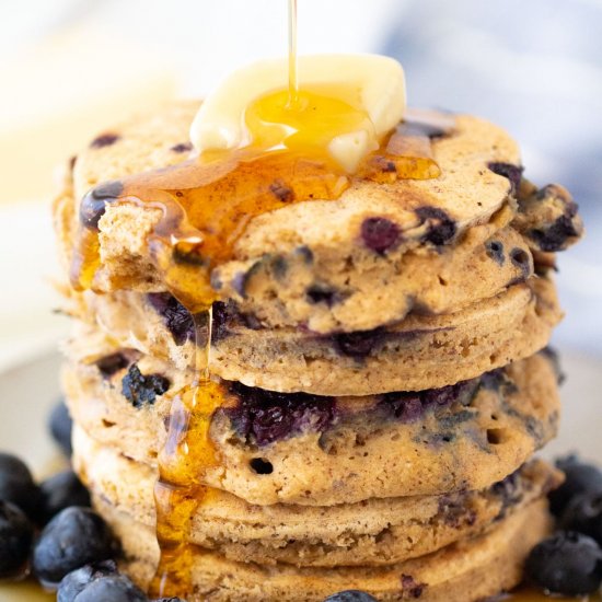 Oat Flour Pancakes