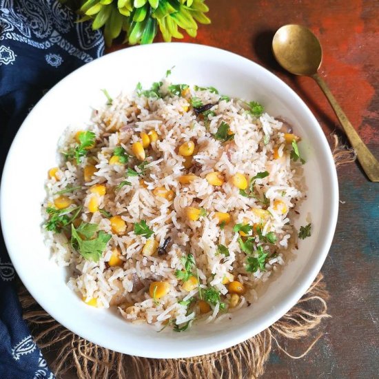 Sweet Corn Pulao