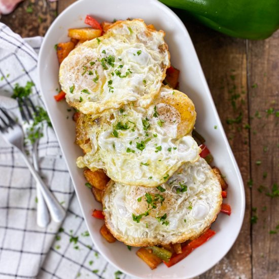 Rioja-Style Spanish Eggs