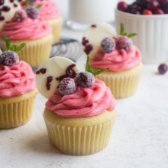 Cranberry Cupcakes