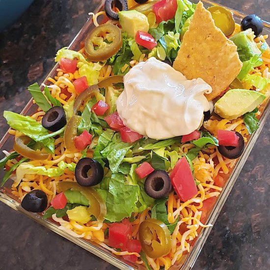 7 Layer Mexican Party Dip