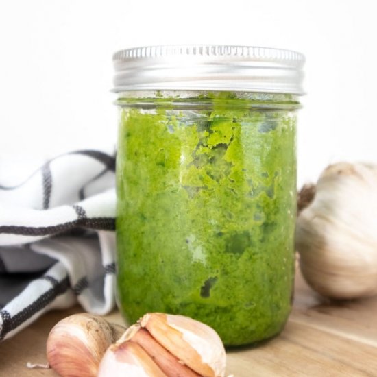 Garlic Scapes Pesto Recipe