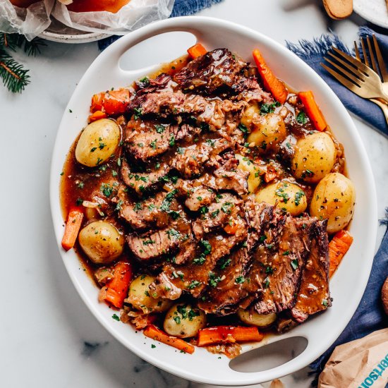 Instant Pot Roast Beef and Gravy