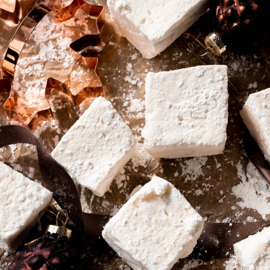 Homemade Vegan Marshmallows