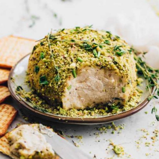 Vegan Herb Cheese Ball