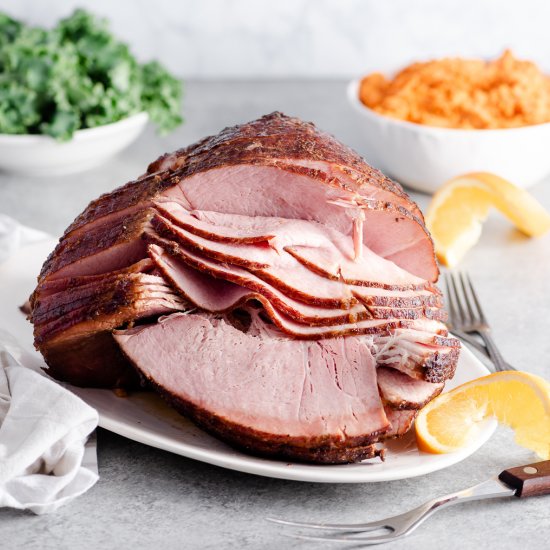 Glazed Holiday Baked Ham (Paleo)