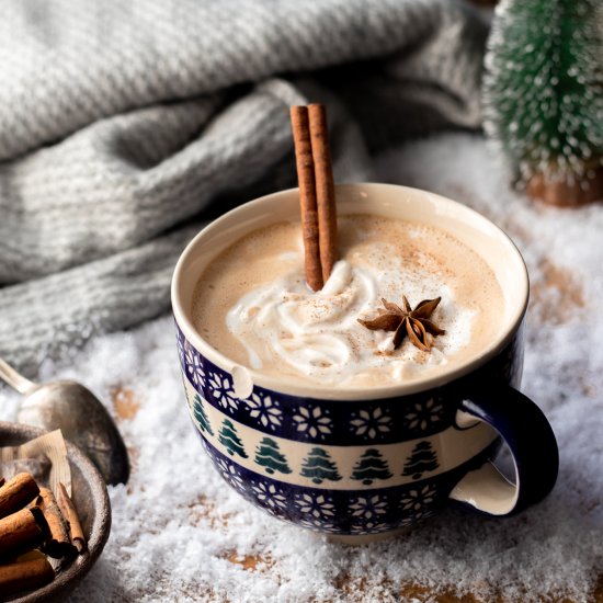 Healthy Vegan Chai Latte