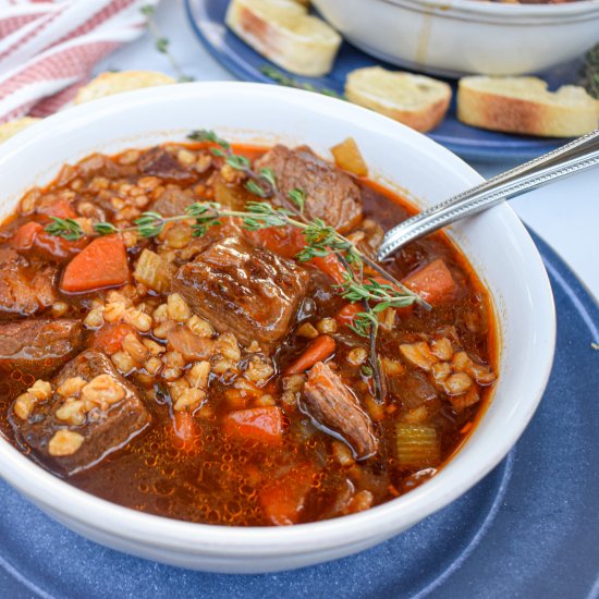 Beef & Barley Stew