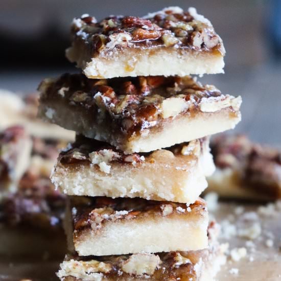 Pecan Pie Shortbread Bars