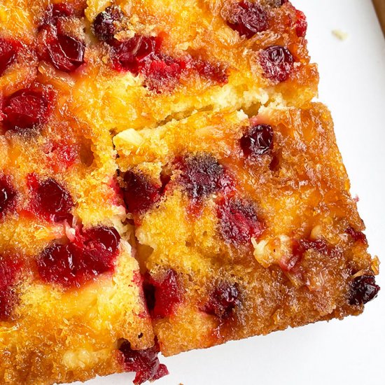 Cranberry Upside Down Cake