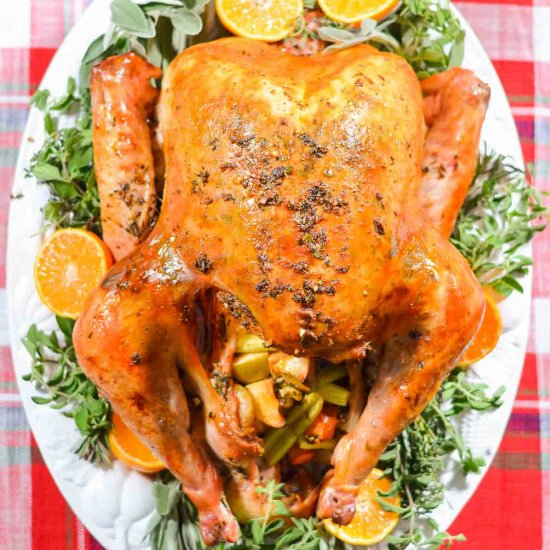 Cajun Roasted Cheesecloth Turkey