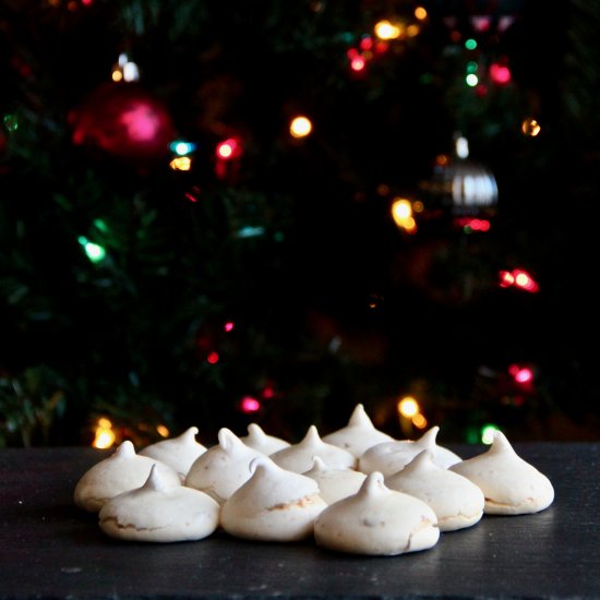 Salted Caramel Meringues