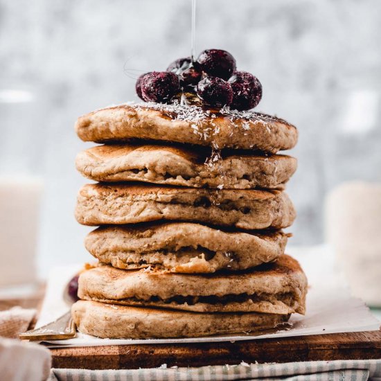 Vegan Oat Milk Pancakes