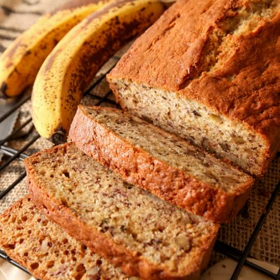 Absolute Best Banana Nut Bread