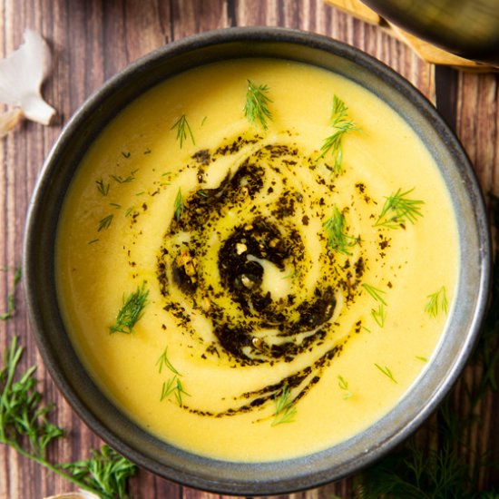 Turkish Celeriac Soup