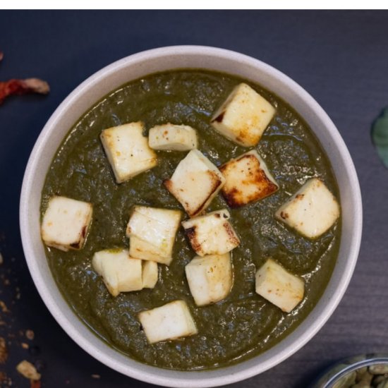 Authentic Saag Panner (Indian)